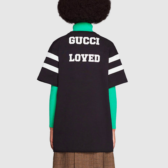 Gucci Black Oversized T-Shirt Dress Gucci