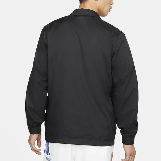 Nike Sportswear Coaches Embroidered Zipper Pocket Long Sleeves Jacket ...