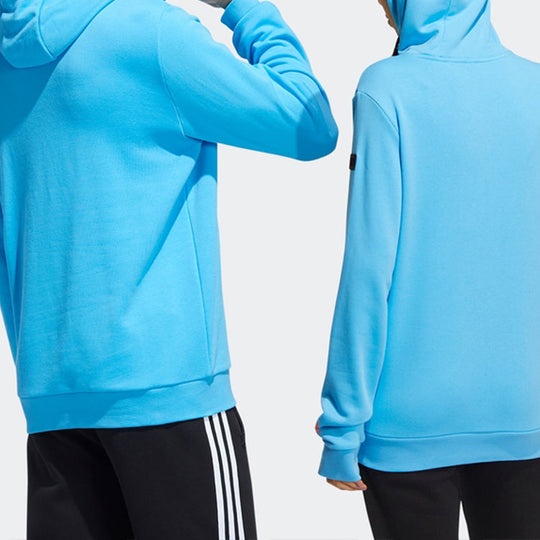 adidas neo Alphabet Printing Athleisure Casual Sports Unisex Blue HD7095