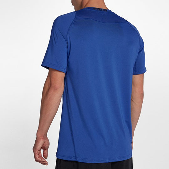 Nike Pro Breathable Quick Dry Sports Running Training Gym Clothes Blue 838094-480