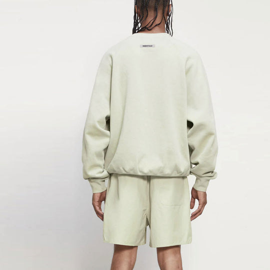 Fear of God Essentials SS20 Crew Neck Swea Cream FOG-SS20-296