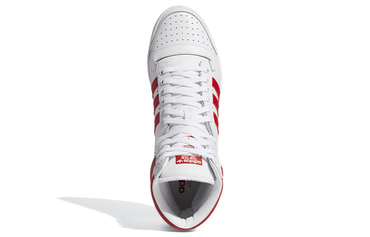 Adidas Top Ten Hi 'White Scarlet' EF2359 US 9