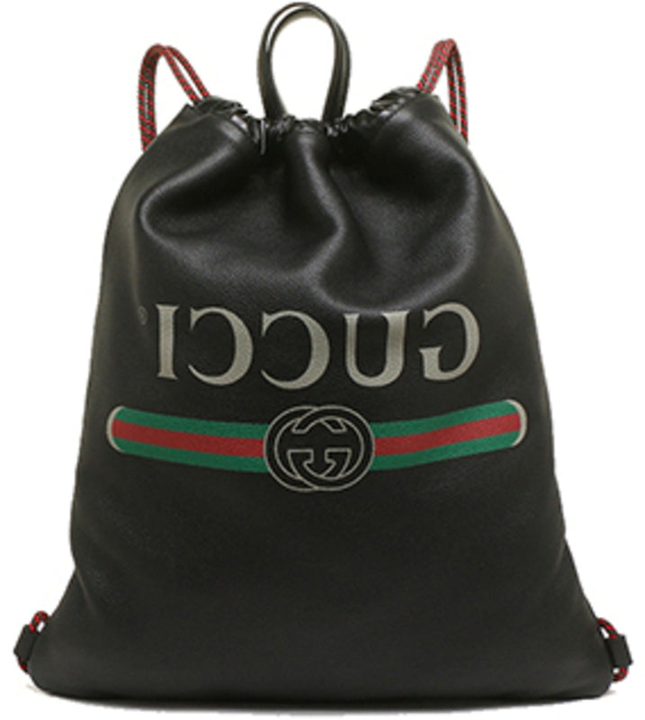 (WMNS) Gucci Print Drawstring Backpack 516639-OGCBT-8163-KICKS CREW