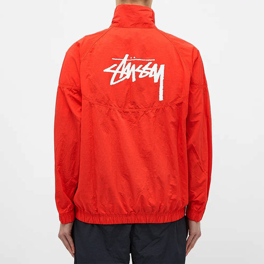 Stussy x Nike Crossover Long Sleeves Training Jacket Unisex Red