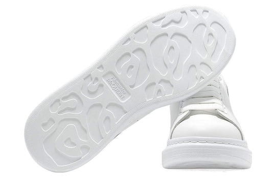 WMNS) Alexander McQueen Oversized Sneaker 'White Black' 2019 553770WH -  KICKS CREW