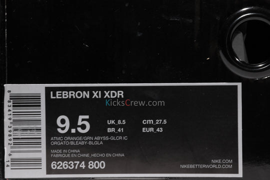 Nike LeBron 11 'Atomic Orange' 626374-800 5