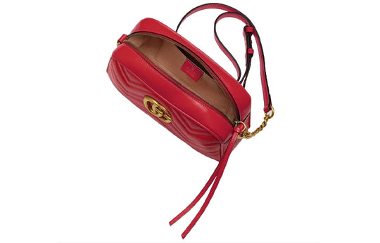 Gucci mini camera online bag red