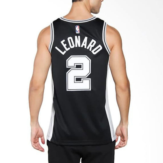 Youth Nike Kawhi Leonard Black San Antonio Spurs Swingman Jersey