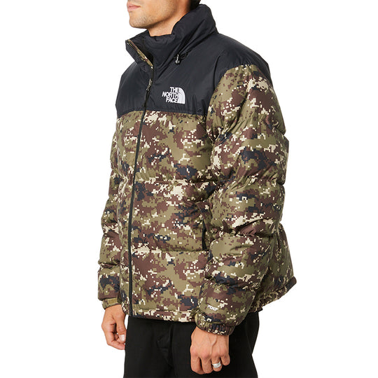 THE NORTH FACE 1996 Retro Nuptse Jacket Tumbleweed Green 700 NF0A3C8D ...