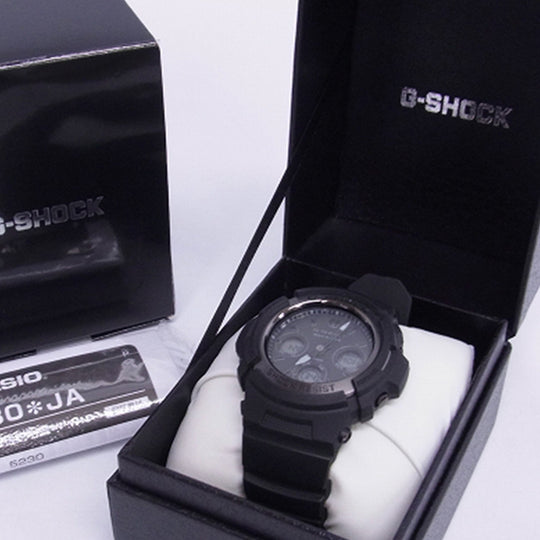 CASIO G-Shock Analog-Digital 'Black' AWG-M100SBB-1AJF - KICKS CREW