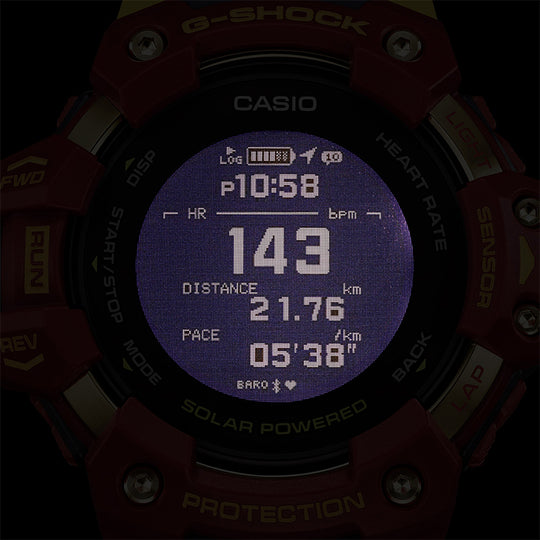 CASIO G-Shock Digital 'Red' GBD-H1000BAR-4JR-KICKS CREW