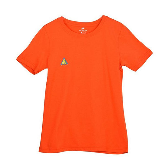 Nike ACG Logo Tee Orange AR0392-817 Tops/T-Shirts - KICKSCREW