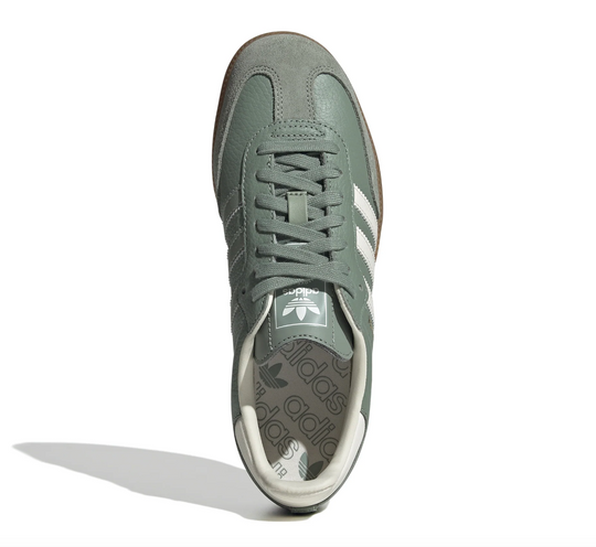 (WMNS) adidas Originals Samba OG Shoes 'Silver Green' IE7011