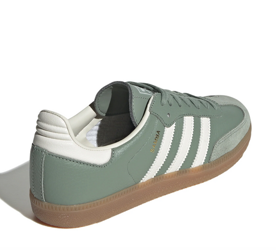 (WMNS) adidas Originals Samba OG Shoes 'Silver Green' IE7011