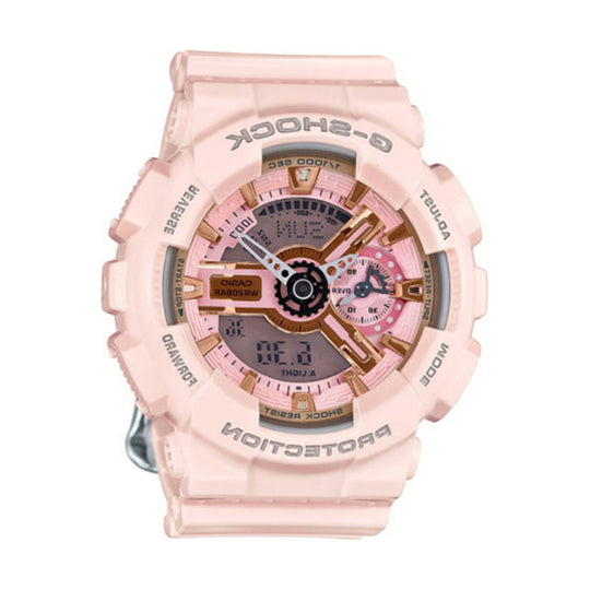 Casio Sports Pink Analog/Digital Combo GMA-S110MP-4A1PRL Watches - KICKSCREW