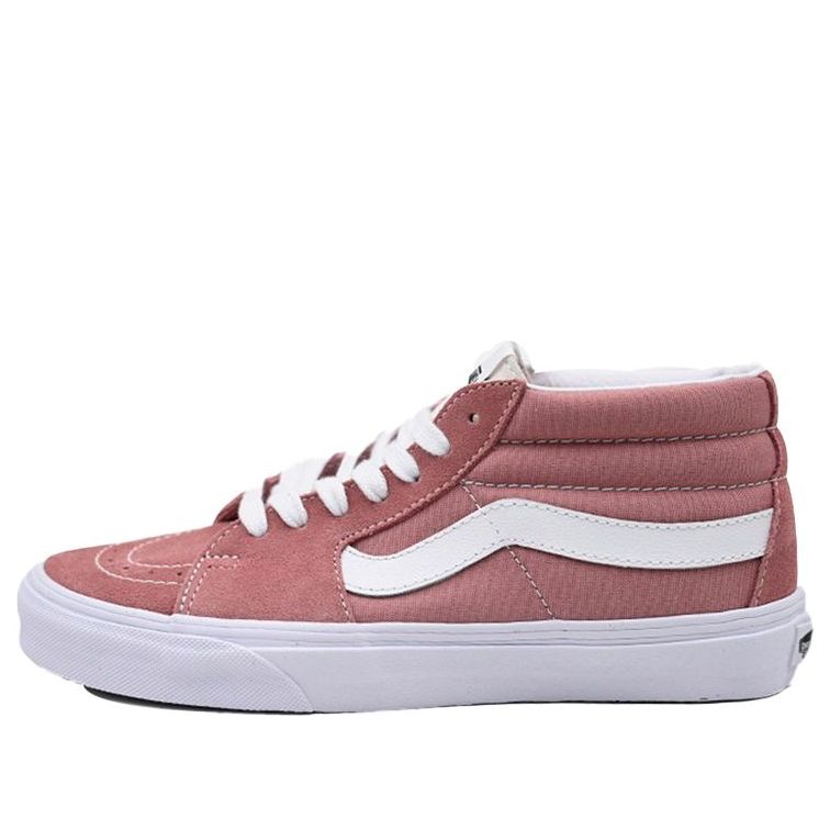 Vans Sk8 Mid Pink Unisex Rose Red VN0A3WM360D - KICKS CREW