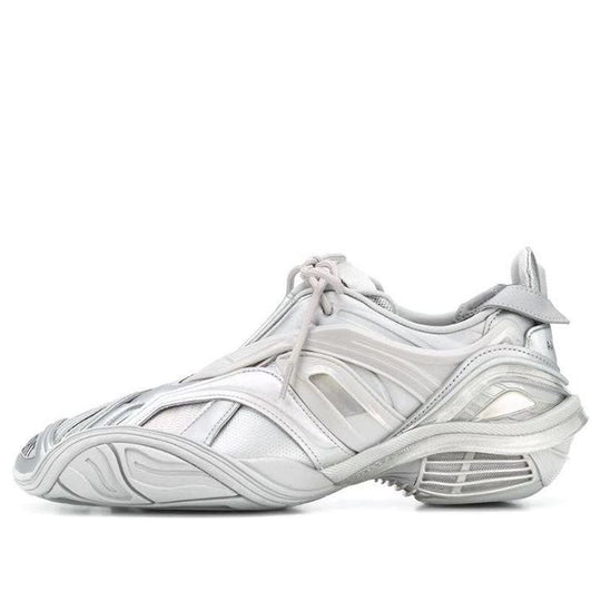 Balenciaga Tyrex Bandage Sneakers White/Silver 617535W2WA18100