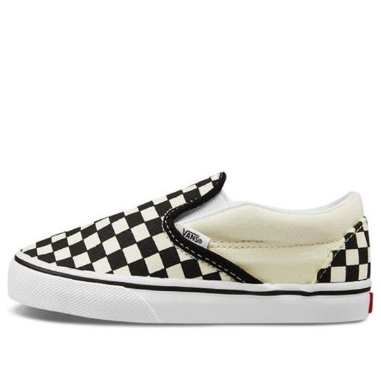 (TD) Vans Classic Slip-On 'Checkerboard' VN000EX8BWW - KICKS CREW