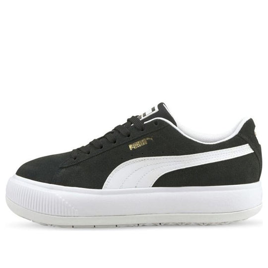 (WMNS) PUMA Suede Mayu 'Black White' 380686-02 - KICKS CREW