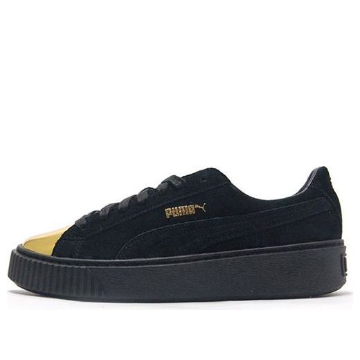 (WMNS) PUMA Suede Platform 'Gold' 362222-02-KICKS CREW