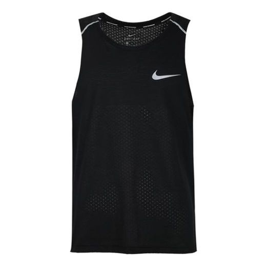 Nike Dri-fit Rise 365 Tank Top in Black for Men