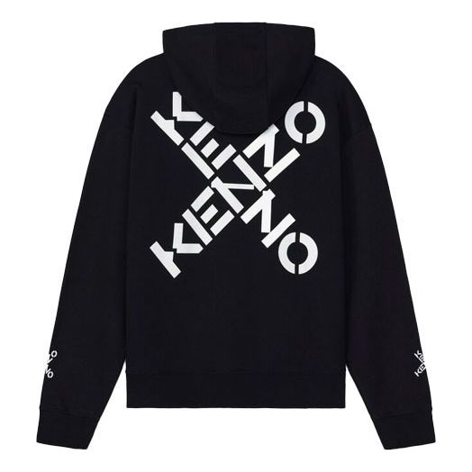 Men s KENZO Alphabet Logo Pullover Black FA65SW5304MS 99 KICKS CREW