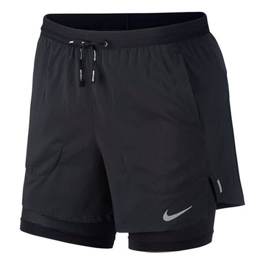 Nike Athleisure Casual Sports Running Breathable Shorts Black CJ5467-0 ...