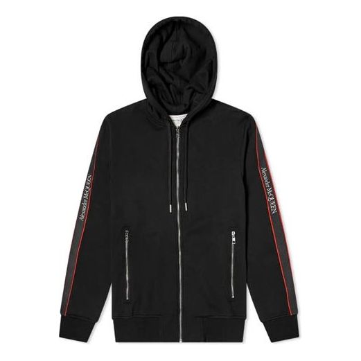 Men's Alexander McQueen FW21 Logo Jacket Black 654794-QRX75-0901 ...