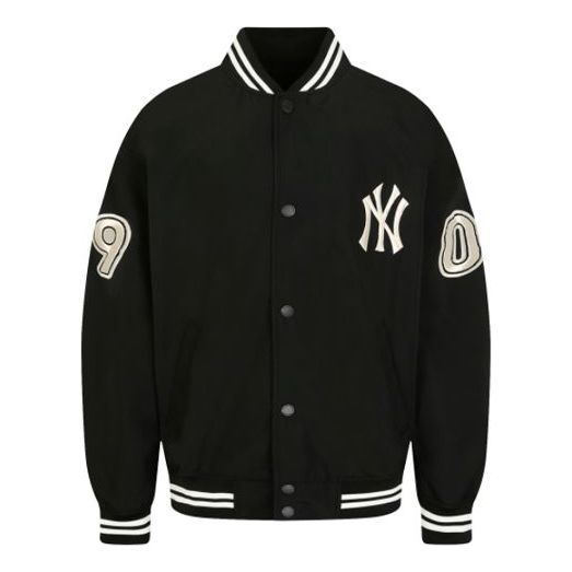 MLB NY Loose Sports Fashion Stylish Jacket Unisex Black 31JP06011-50L ...