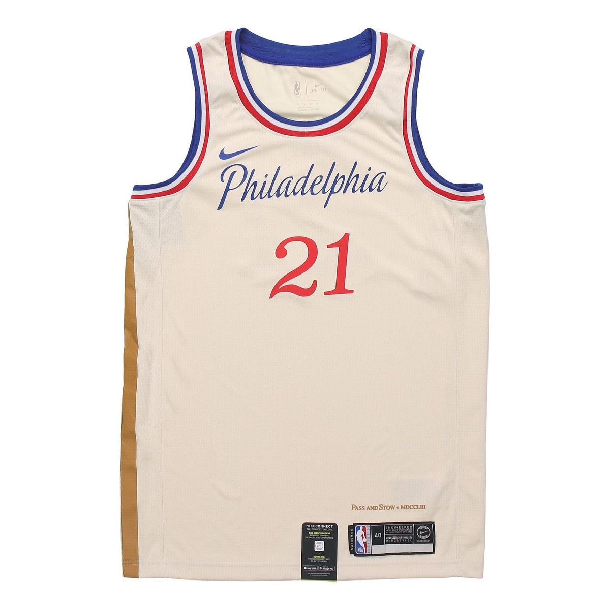 Available Now: Philadelphia 76ers Nike City Edition jerseys