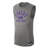 Nike NBA Dri-Fit Los Angeles Lakers Basketball Training Sports Sleeveless Gray (Men's) DM3228-063