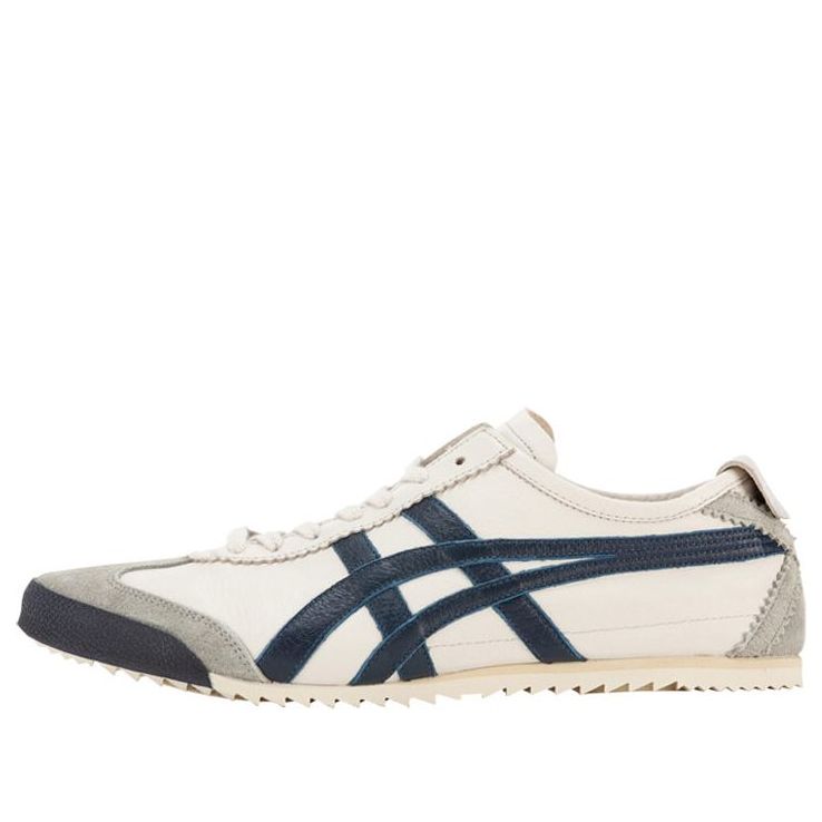 Onitsuka Tige Mexico 66 Deluxe Nippon 'Cream Blue' TH938L-1659 - KICKS CREW