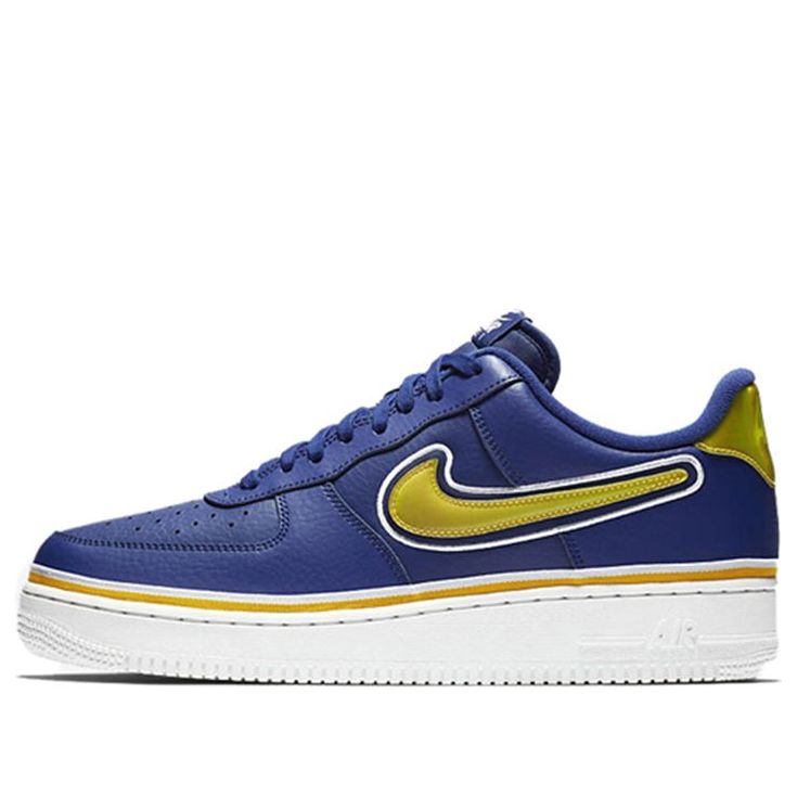 Nike Air Force 1 '07 LV8 Sport Deep Royal/University Gold - AJ7748-400