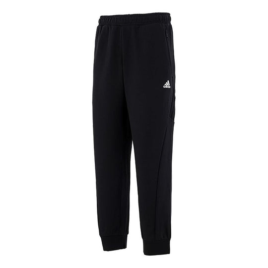 adidas Running Training Breathable Bundle Feet Sports Pants Black H656 ...