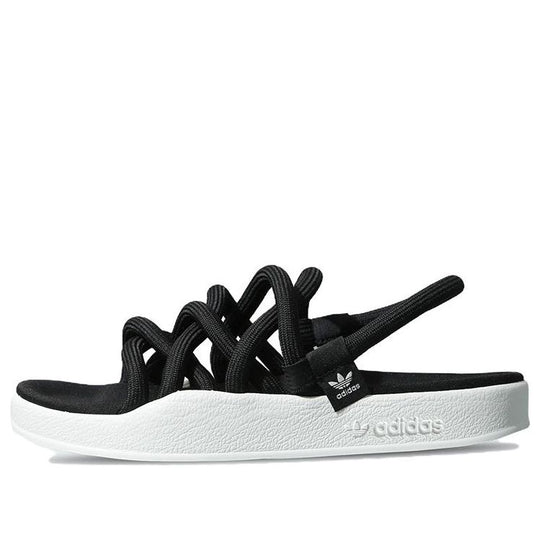 (WMNS) Adidas Originals Adilette Noda Shoes 'Black White' FZ6438