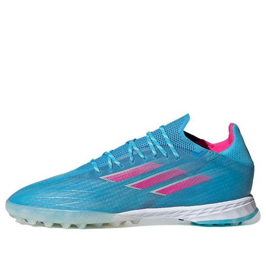 adidas X Speedflow.3 TF - Sky Rush/Team Shock Pink/White - Mens Boots