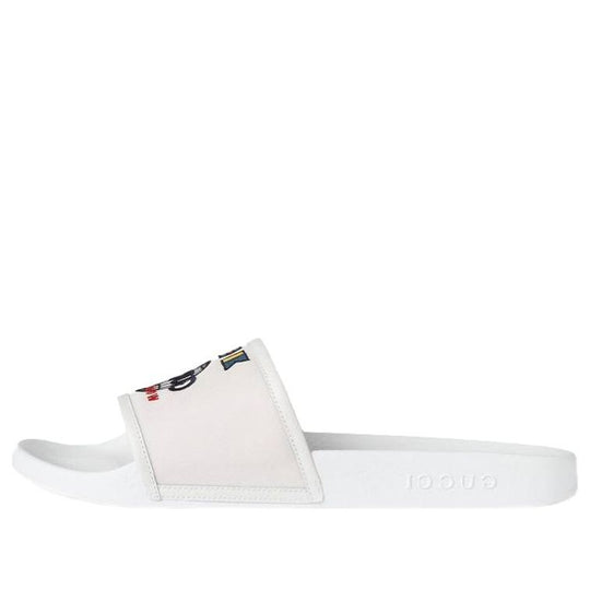 Gucci Slide 'Worldwide Flag - White' 599143-9PYX0-9061