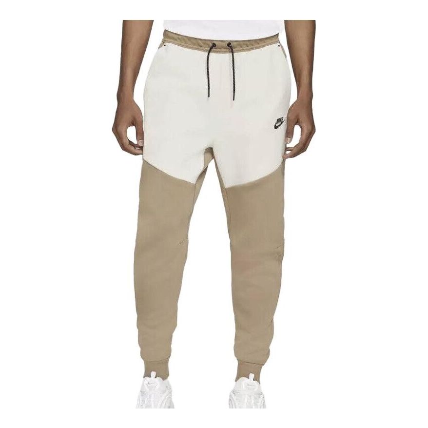 Nike Sportswear Tech Fleece Sweatpants 'Cream Sandalwood Brown' CU4495 ...