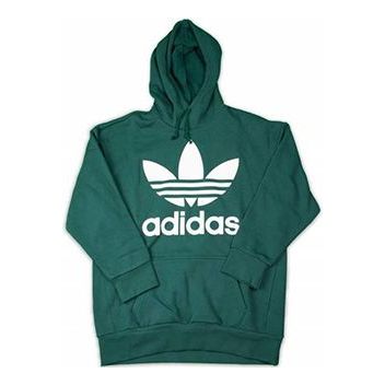 adidas originals Tref Over Hood Casual Sports Solid Color Pullover Gre ...