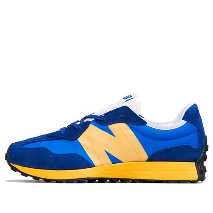 (GS) New Balance 327 'Marine Blue Orange' YS327CLB - KICKS CREW