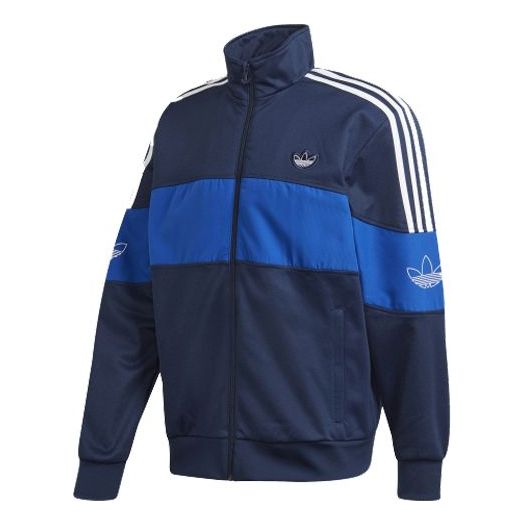 adidas originals Sports Jacket Navy Blue FM3884 - KICKS CREW