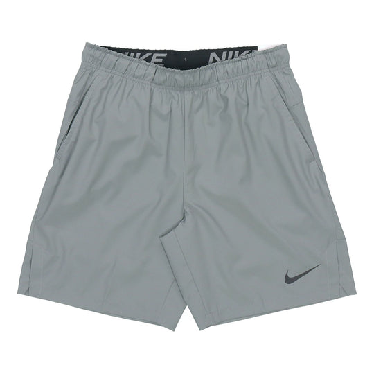 Nike Flex Dri-FIT Woven Training Shorts Gray CU4946-084 - KICKS CREW