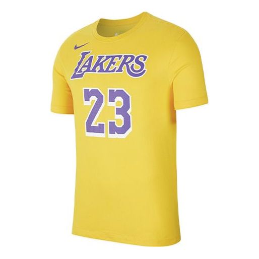 Nike Dri-FIT NBA Jersey Los Angeles Lakers LeBron James Short Sleeve Y ...