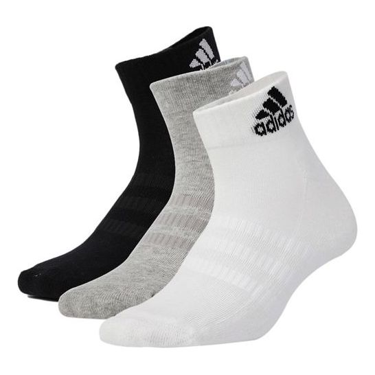 adidas Classical Stitching Breathable Short Basketball Socks Unisex Bl ...