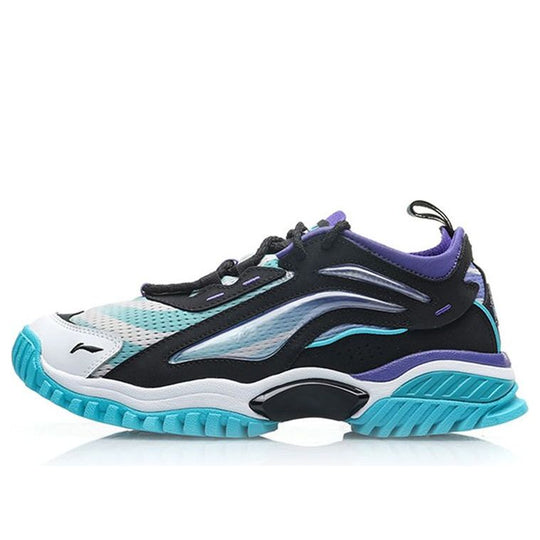 Li-Ning BAD FIVE XLARGE Running Shoes Blue/Black AGLP115-2 Athletic Shoes  -  KICKS CREW