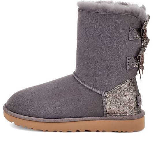 (WMNS) UGG Bailey Bow Glitz 'Purple Grey' 1120884-SHA - KICKS CREW