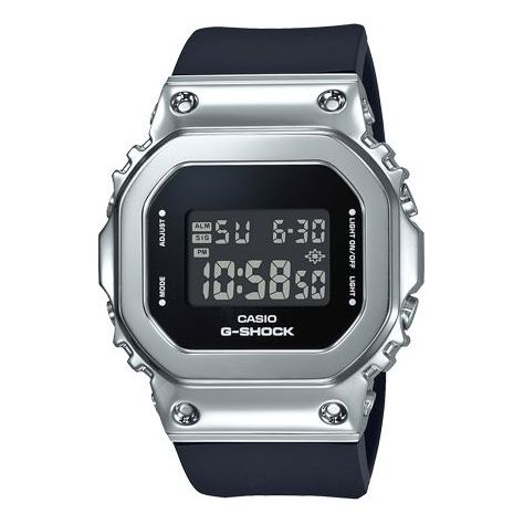 CASIO G-Shock Digital 'Black Silver' GM-S5600-1PR
