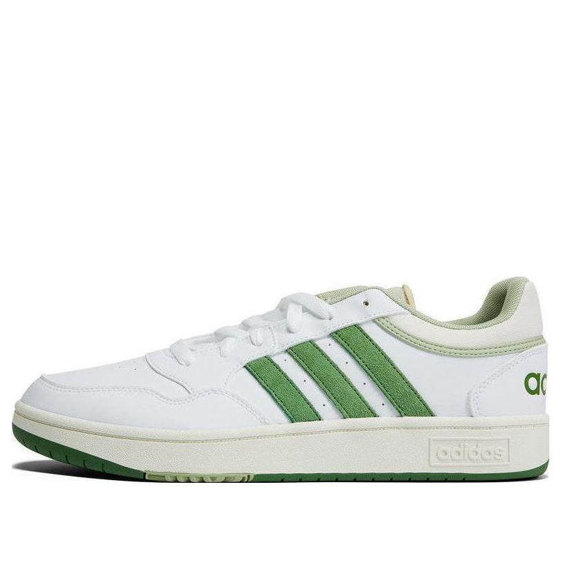 adidas neo Hoops 3.0 'White Green' GX9773 - KICKS CREW