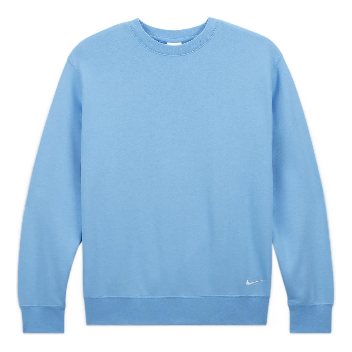 Nike embroidered side logo sweatshirt 'Ice Blue' FB7223-412 - KICKS CREW