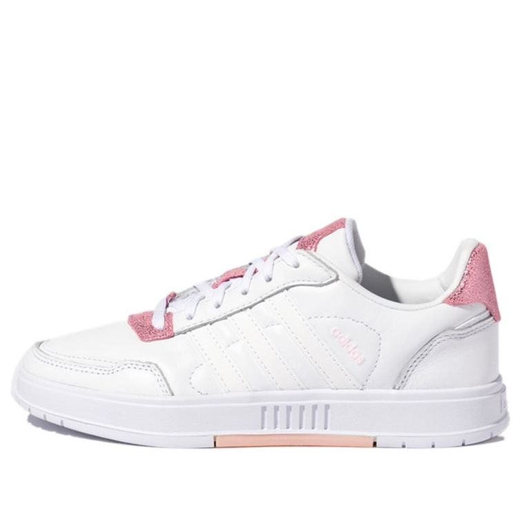 Adidas VL Court 3.0 'Pink White' ID6281 - KICKS CREW